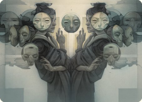 Vesuvan Duplimancy Art Card [Dominaria United Art Series] | Gate City Games LLC