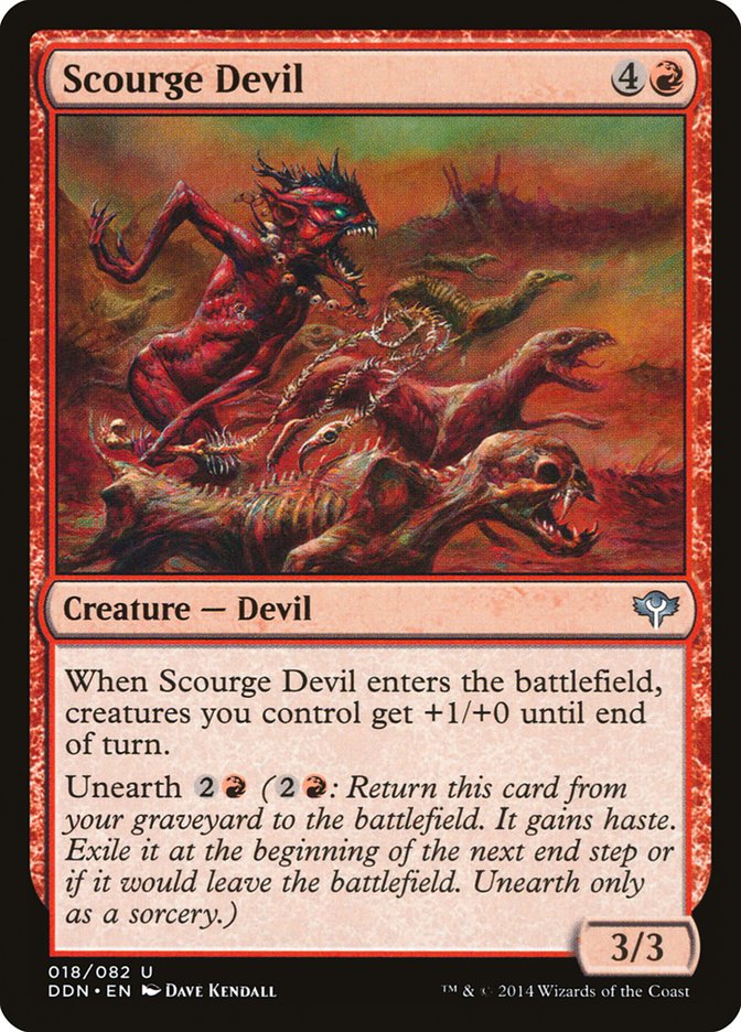Scourge Devil [Duel Decks: Speed vs. Cunning] | Gate City Games LLC