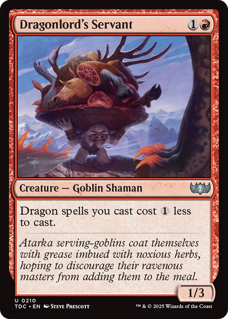 Dragonlord's Servant [Tarkir: Dragonstorm Commander] | Gate City Games LLC