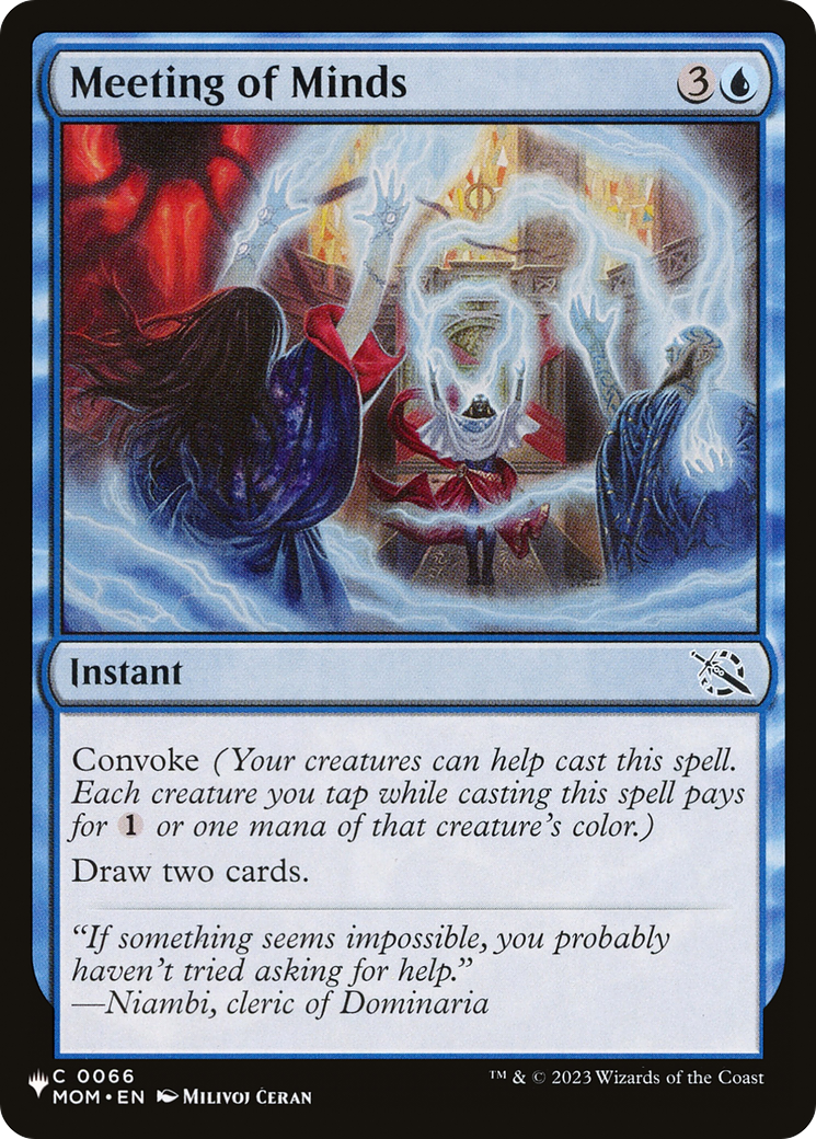 Meeting of Minds [The List] | Gate City Games LLC