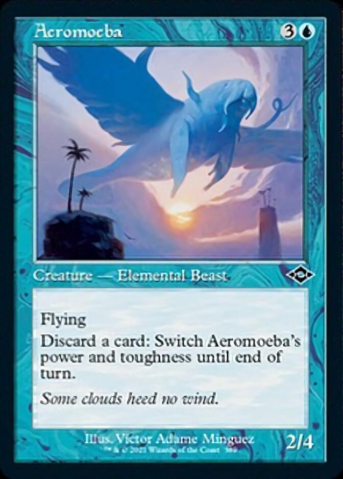 Aeromoeba (Retro Foil Etched) [Modern Horizons 2] | Gate City Games LLC