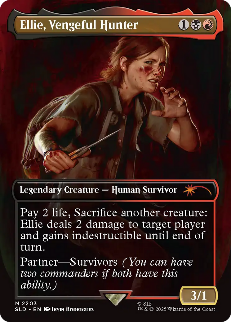 Ellie, Vengeful Hunter [Secret Lair Drop Series] | Gate City Games LLC