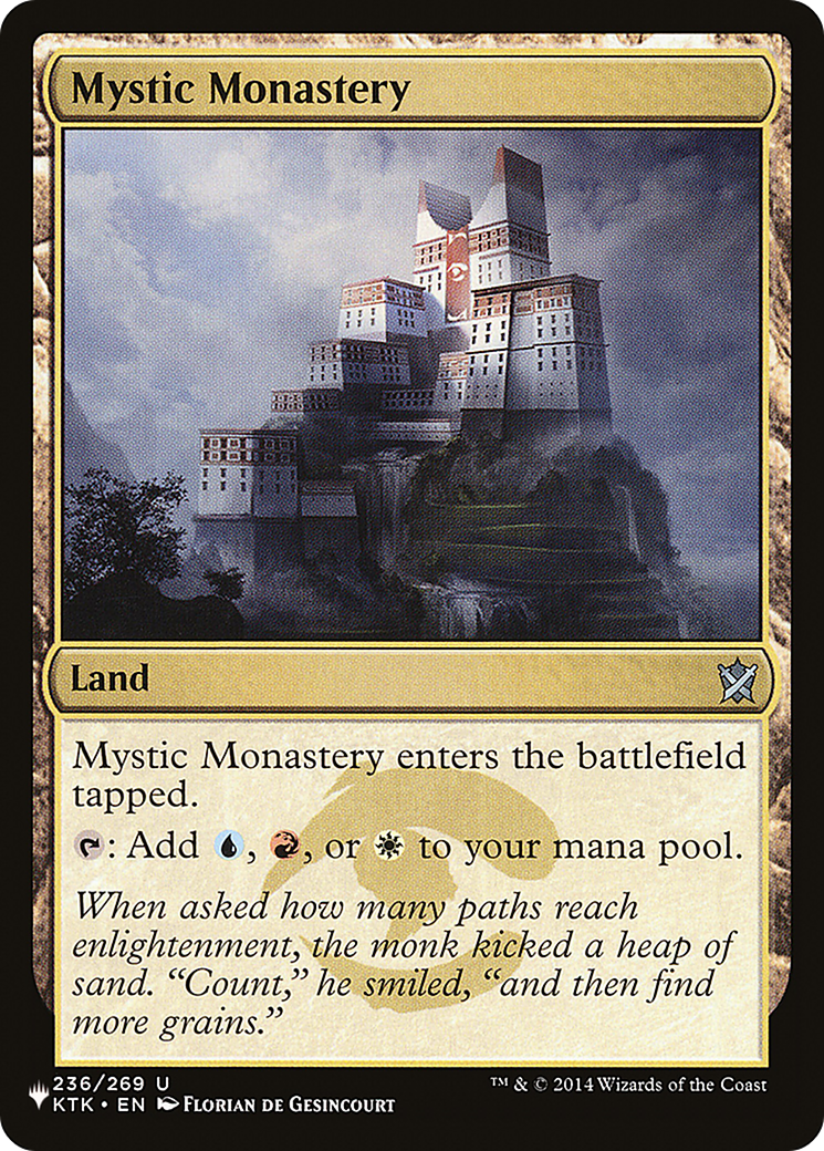 Mystic Monastery [The List] | Gate City Games LLC