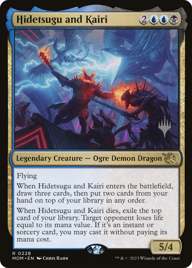 Hidetsugu and Kairi (Promo Pack) [March of the Machine Promos] | Gate City Games LLC