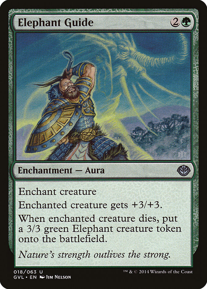 Elephant Guide (Garruk vs. Liliana) [Duel Decks Anthology] | Gate City Games LLC