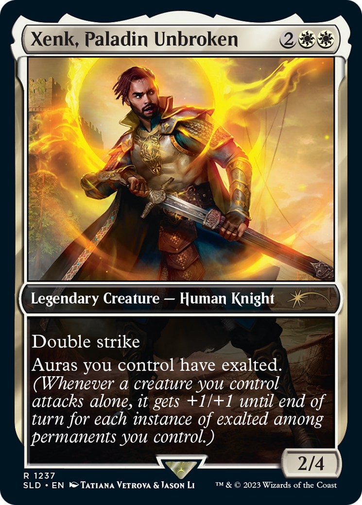 Xenk, Paladin Unbroken [Secret Lair Drop Series] | Gate City Games LLC