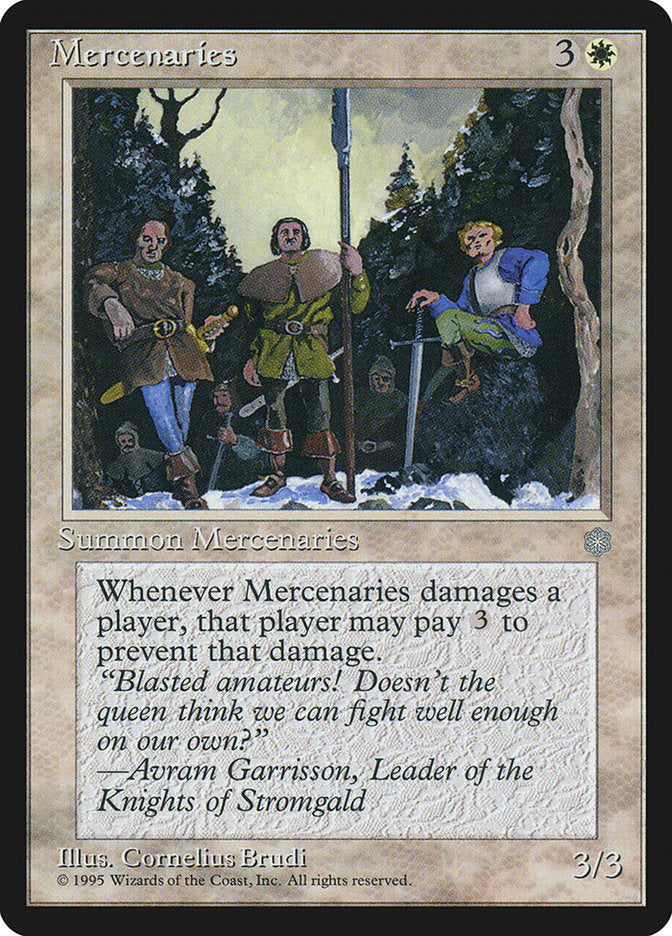 Mercenaries [Ice Age] | Gate City Games LLC