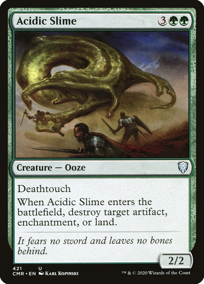 Acidic Slime [Commander Legends] | Gate City Games LLC