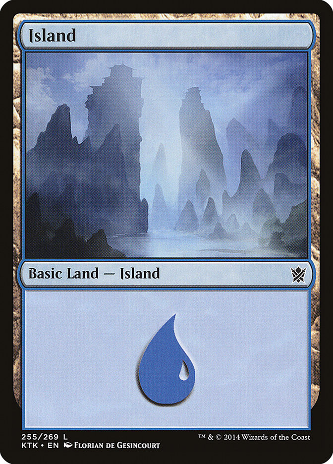 Island (255) [Khans of Tarkir] | Gate City Games LLC