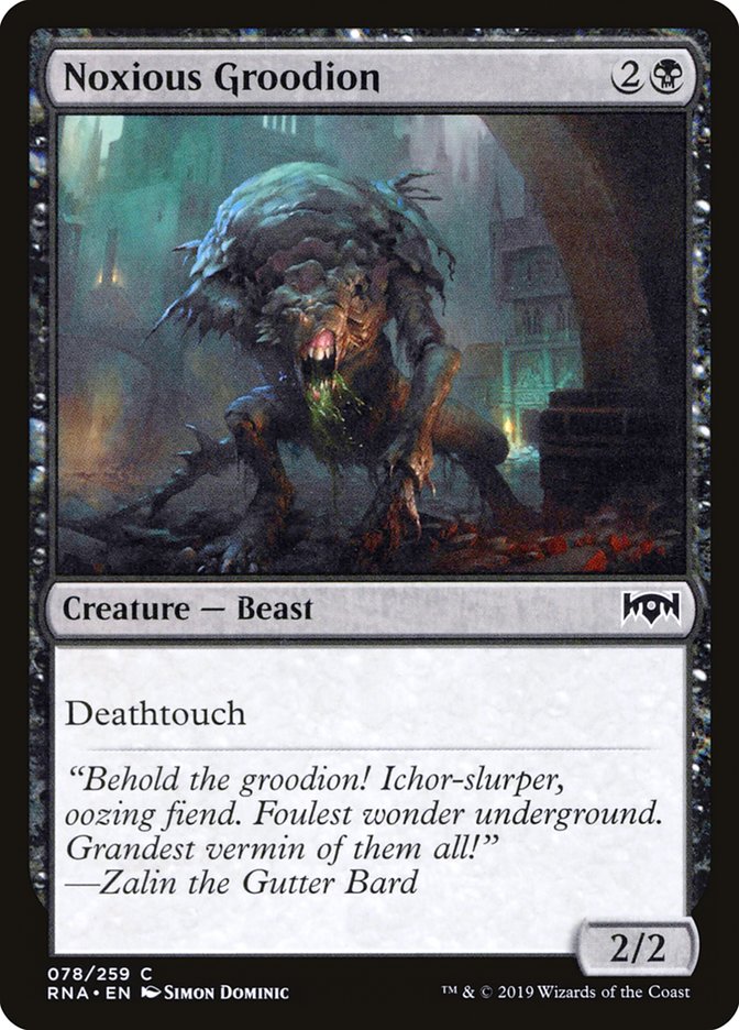 Noxious Groodion [Ravnica Allegiance] | Gate City Games LLC