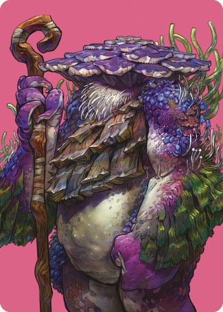 Slimefoot, the Stowaway Art Card [Commander Masters Art Series] | Gate City Games LLC