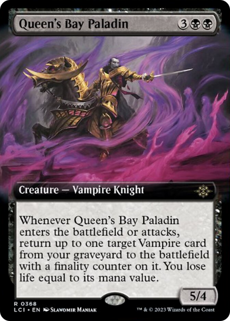 Queen's Bay Paladin (Extended Art) [The Lost Caverns of Ixalan] | Gate City Games LLC