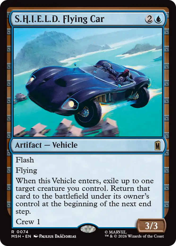 S.H.I.E.L.D. Flying Car [Marvel Super Heroes] | Gate City Games LLC