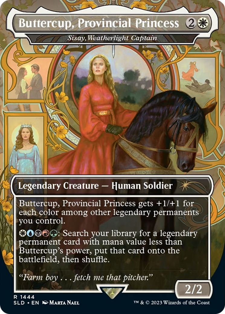 Buttercup, Provincial Princess - Sisay, Weatherlight Captain [Secret Lair Drop Series] | Gate City Games LLC