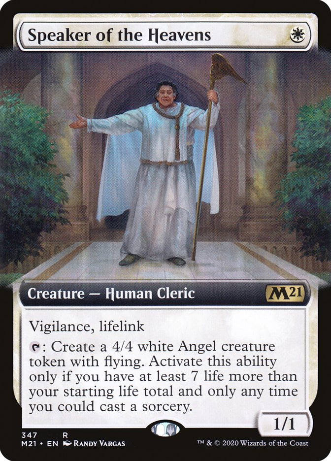 Speaker of the Heavens (Extended Art) [Core Set 2021] | Gate City Games LLC