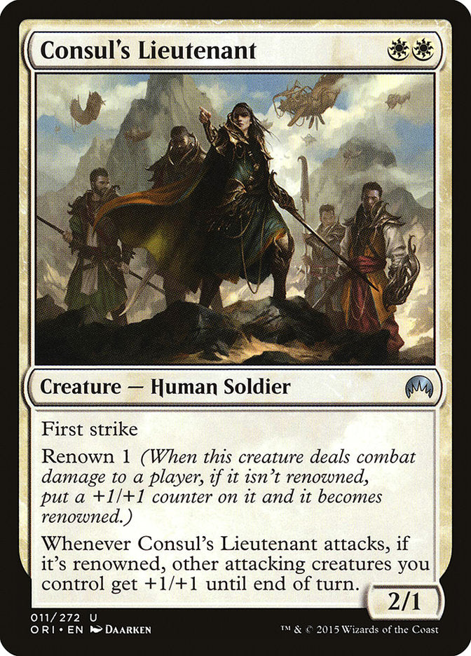 Consul's Lieutenant [Magic Origins] | Gate City Games LLC