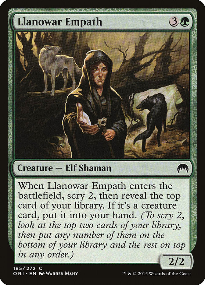 Llanowar Empath [Magic Origins] | Gate City Games LLC