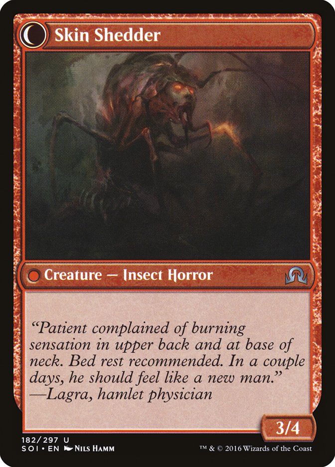 Skin Invasion // Skin Shedder [Shadows over Innistrad] | Gate City Games LLC