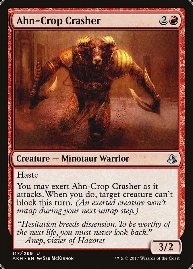Ahn-Crop Crasher [Amonkhet] | Gate City Games LLC