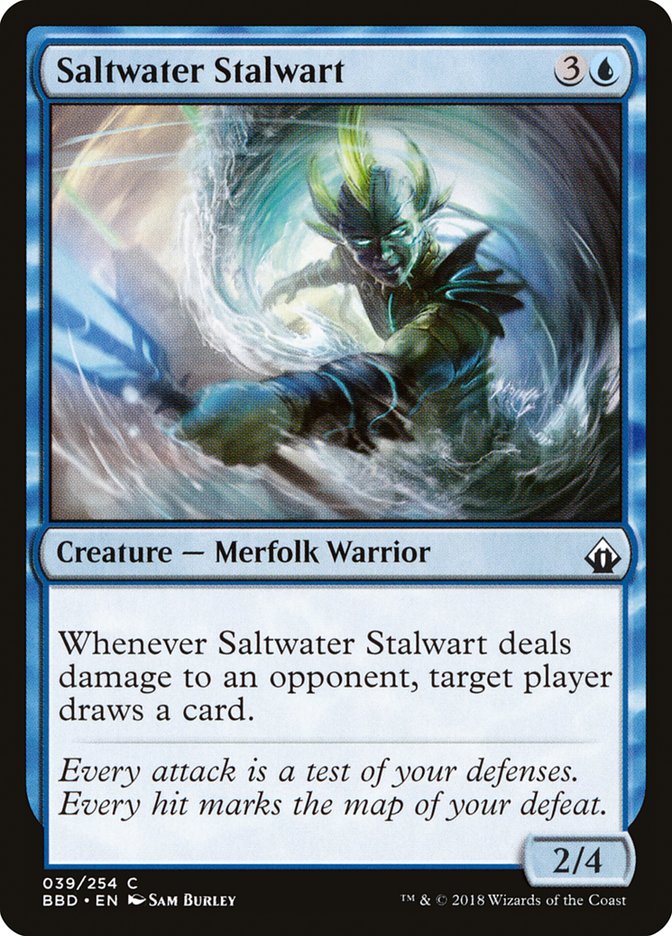 Saltwater Stalwart [Battlebond] | Gate City Games LLC