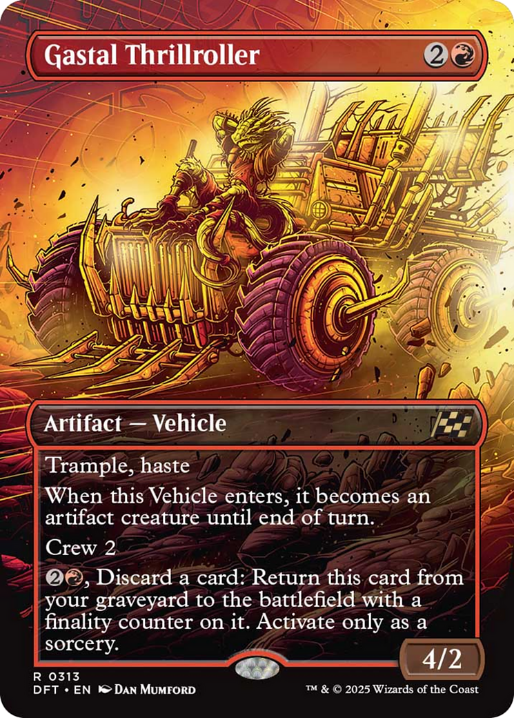 Gastal Thrillroller (Borderless) [Aetherdrift] | Gate City Games LLC