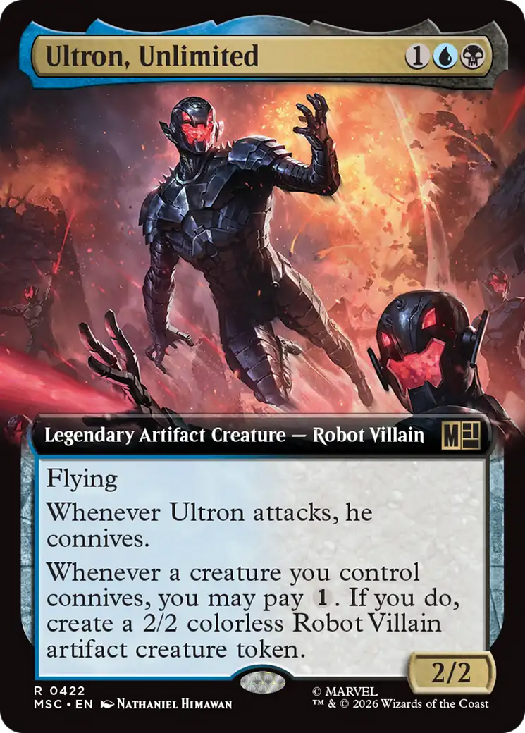 Ultron, Unlimited (Extended Art) [Marvel Super Heroes Commander] | Gate City Games LLC