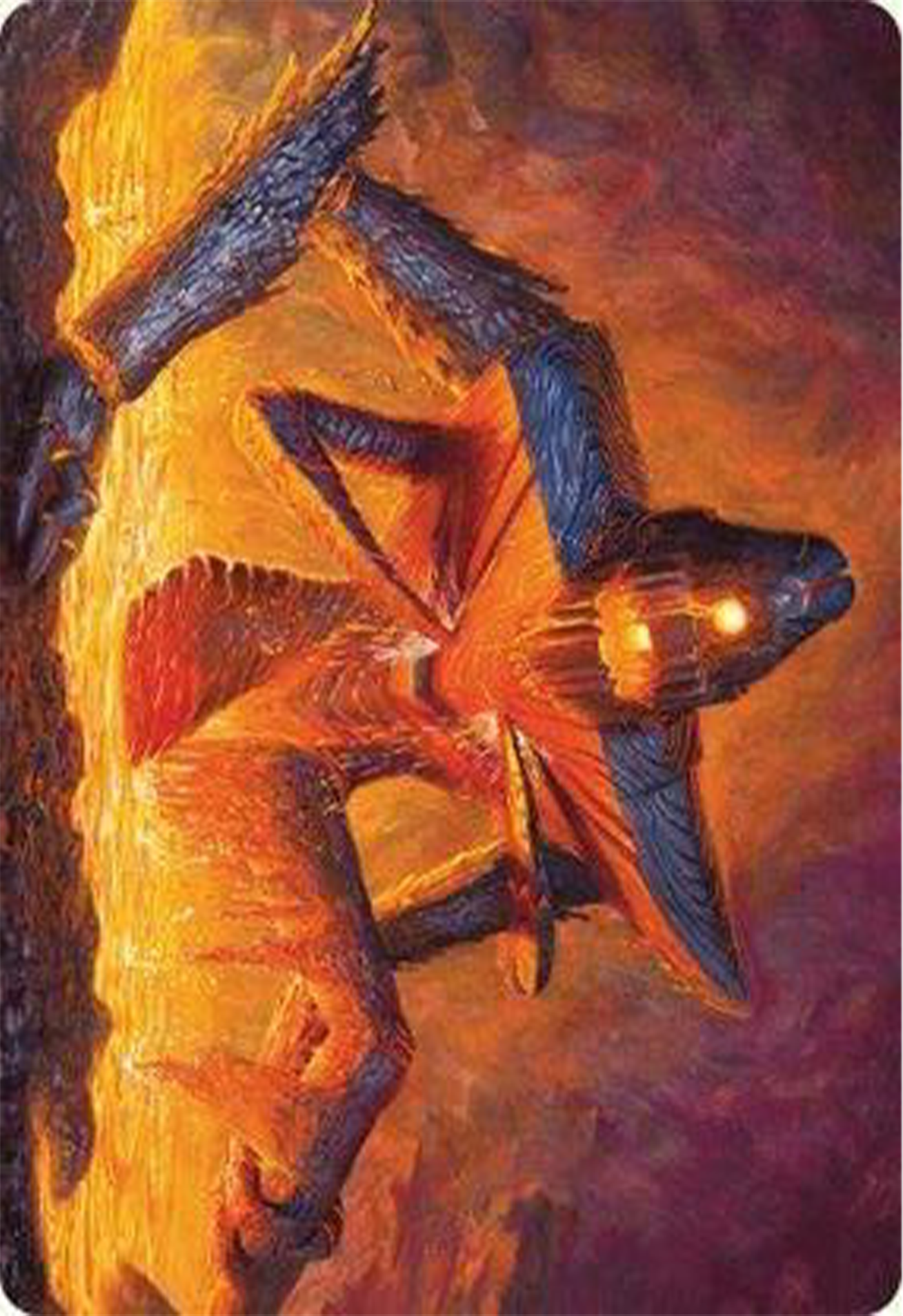 Molten Gatekeeper Art Card [Modern Horizons 3 Art Series] | Gate City Games LLC