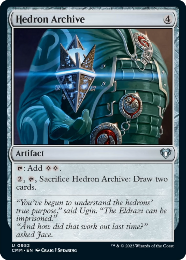 Hedron Archive [Commander Masters] | Gate City Games LLC