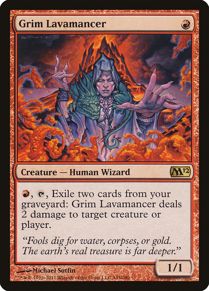 Grim Lavamancer [Magic 2012] | Gate City Games LLC