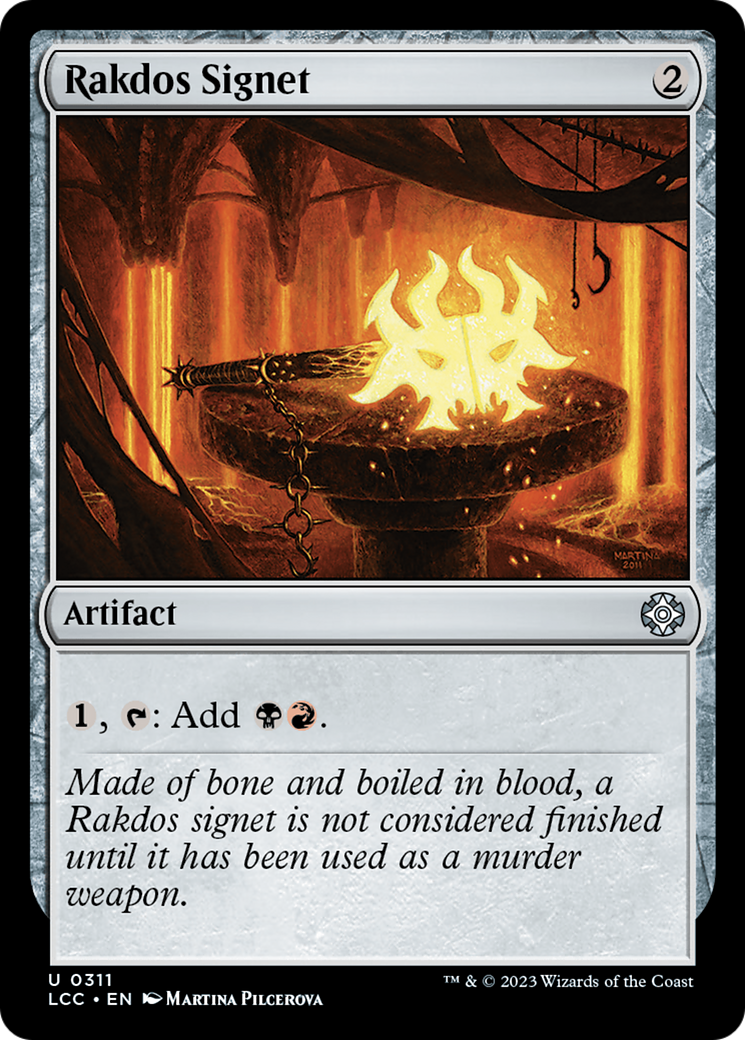 Rakdos Signet [The Lost Caverns of Ixalan Commander] | Gate City Games LLC
