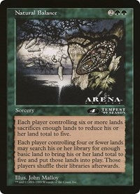 Natural Balance (4th Place) (Oversized) [Oversize Cards] | Gate City Games LLC