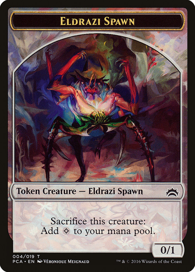 Eldrazi Spawn Token (004/019) [Planechase Anthology Tokens] | Gate City Games LLC