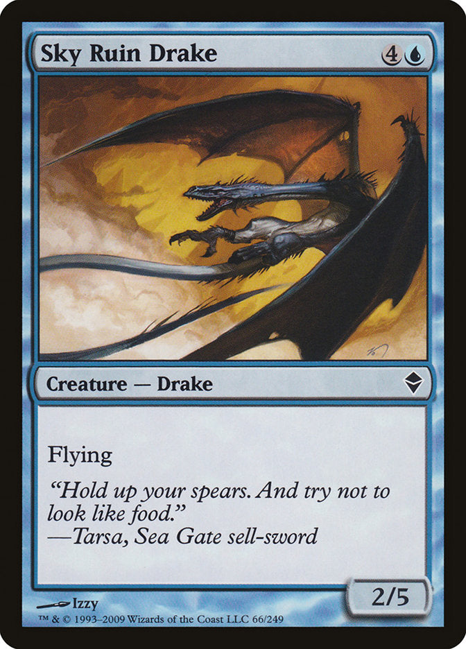 Sky Ruin Drake [Zendikar] | Gate City Games LLC