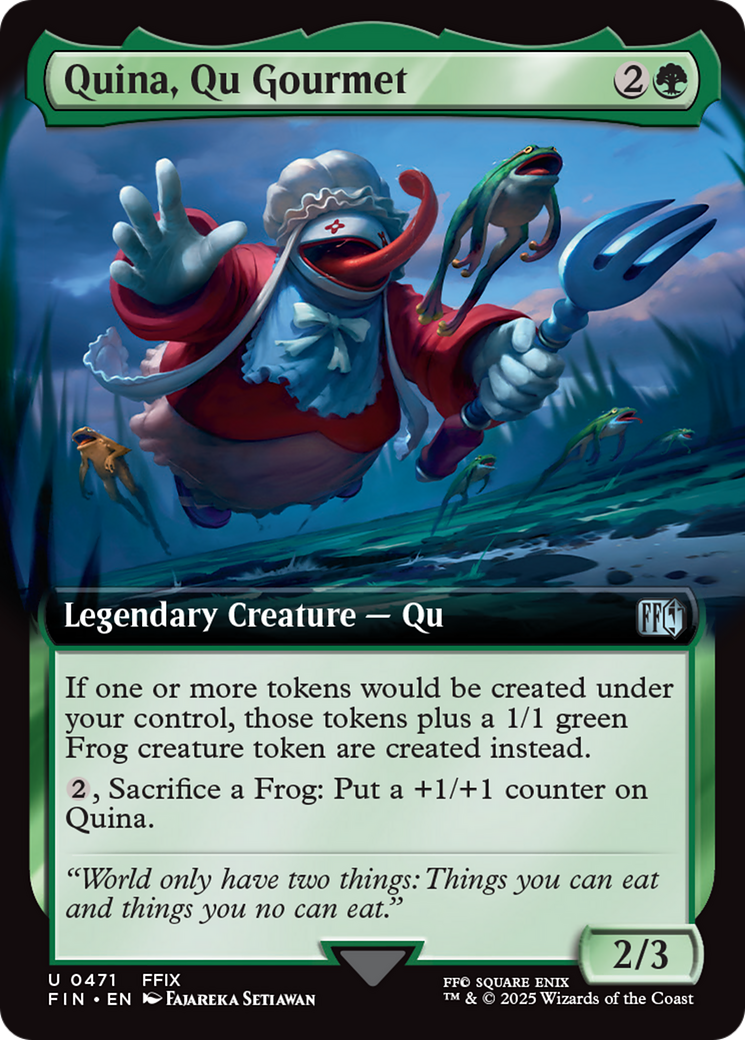 Quina, Qu Gourmet (Extended Art) [FINAL FANTASY] | Gate City Games LLC