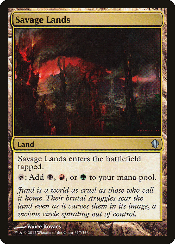 Savage Lands [Commander 2013] | Gate City Games LLC