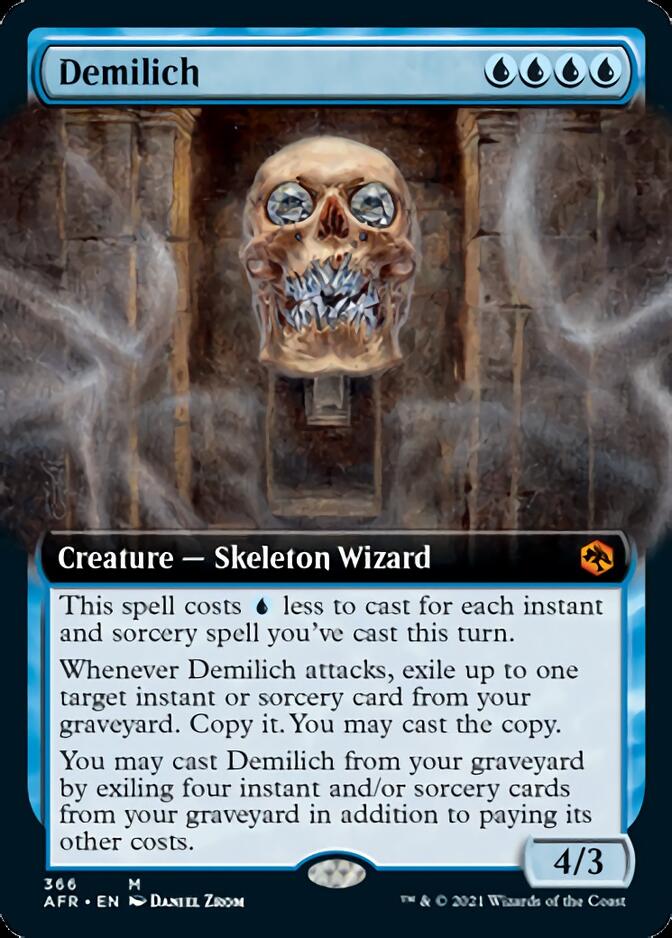 Demilich (Extended Art) [Dungeons & Dragons: Adventures in the Forgotten Realms] | Gate City Games LLC