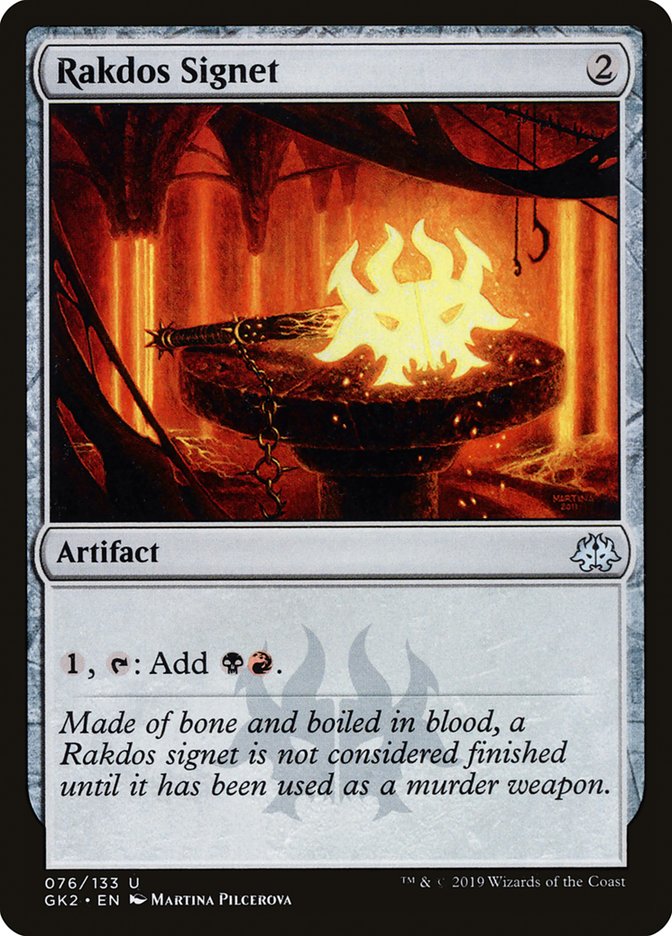 Rakdos Signet [Ravnica Allegiance Guild Kit] | Gate City Games LLC