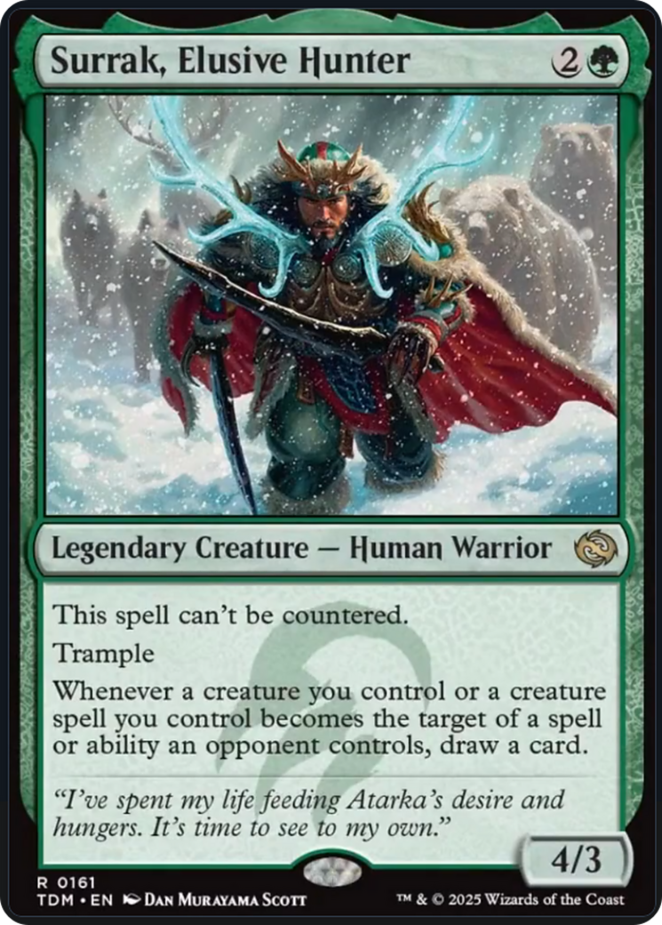 Surrak, Elusive Hunter [Tarkir: Dragonstorm] | Gate City Games LLC