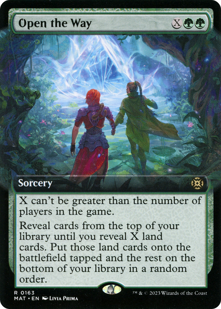 Open the Way (Extended Art) [March of the Machine: The Aftermath] | Gate City Games LLC