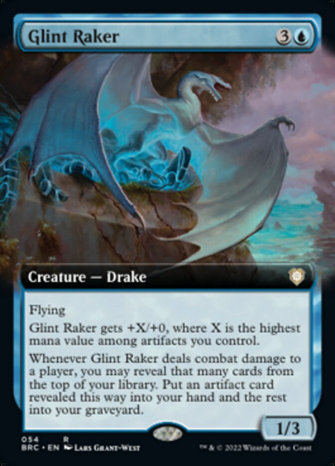 Glint Raker (Extended Art) [The Brothers' War Commander] | Gate City Games LLC