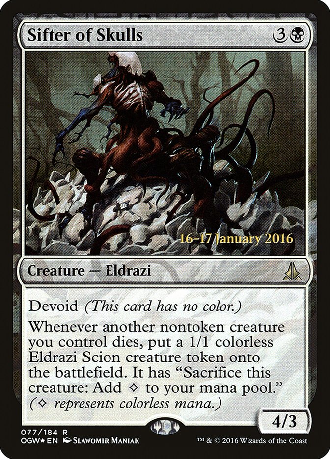 Sifter of Skulls [Oath of the Gatewatch Prerelease Promos] | Gate City Games LLC