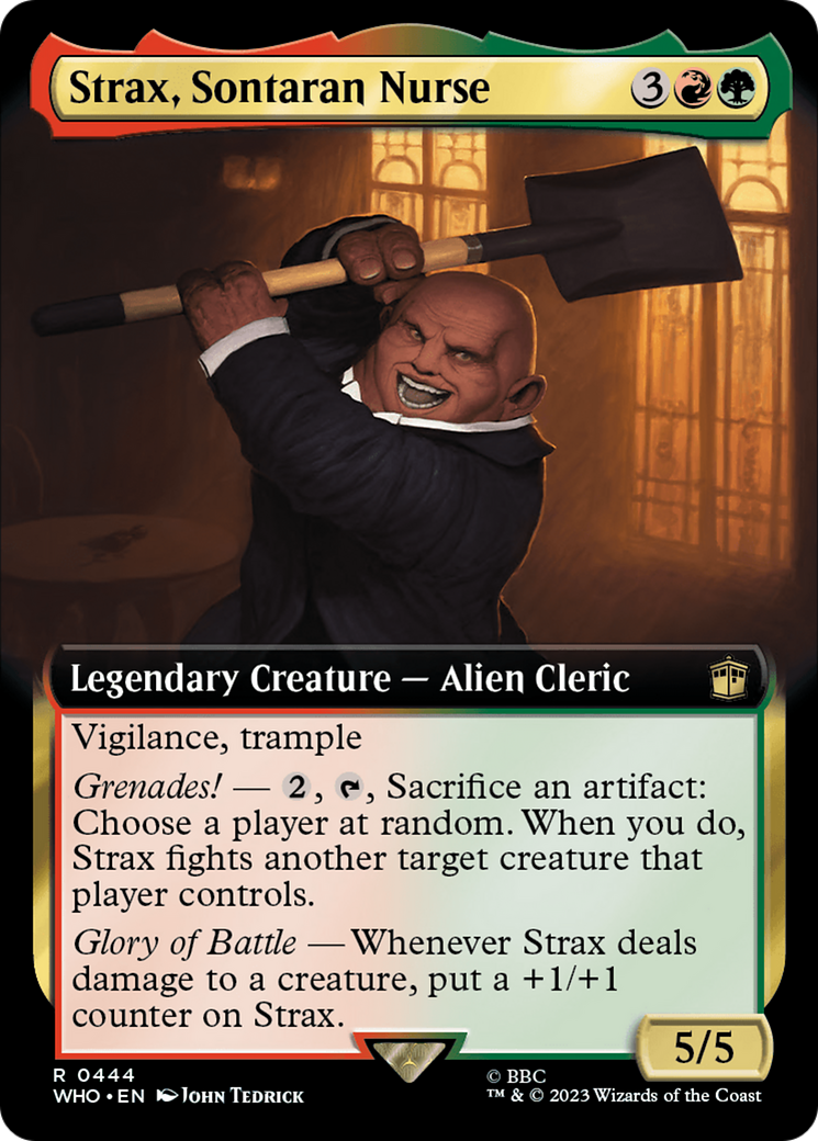 Strax, Sontaran Nurse (Extended Art) [Doctor Who] | Gate City Games LLC