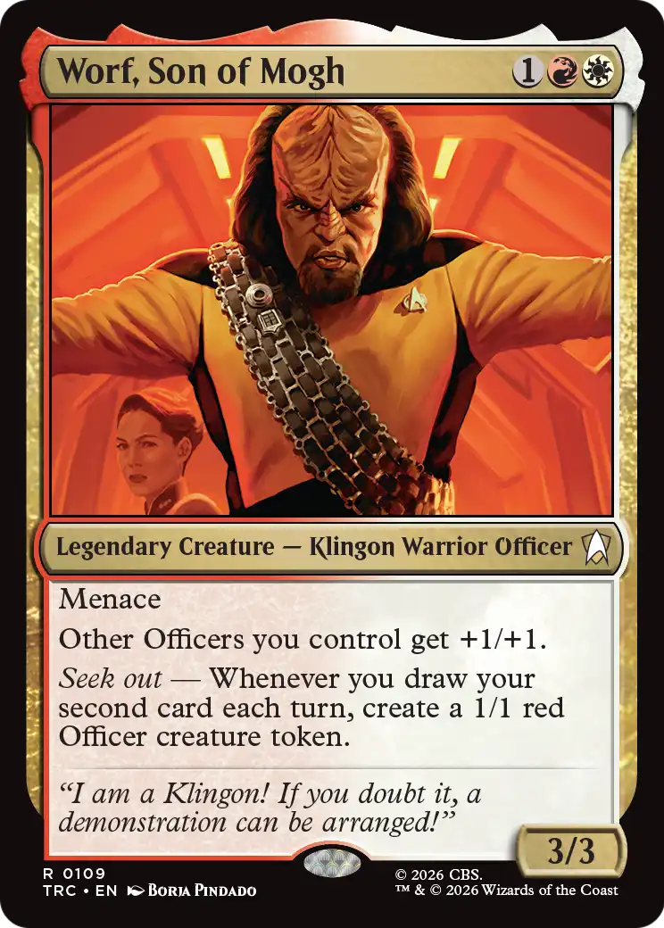 Worf, Son of Mogh [Star Trek Commander] | Gate City Games LLC