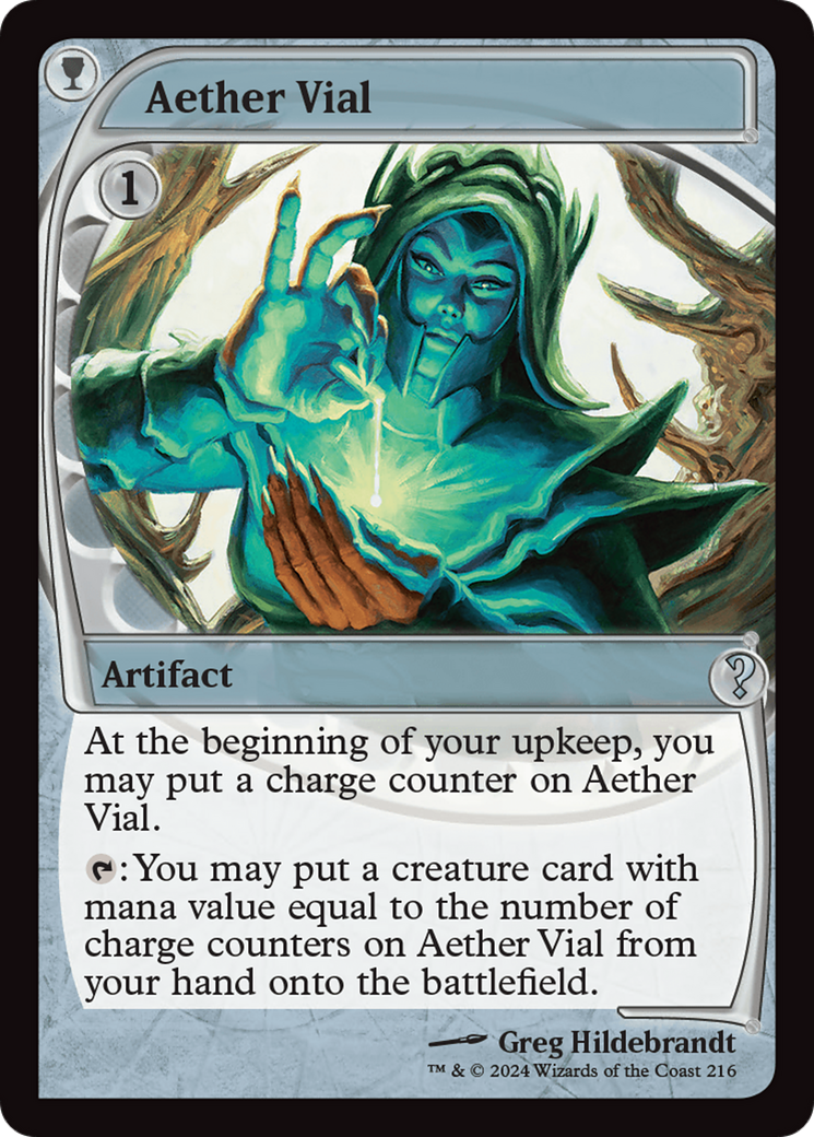 Aether Vial (Future Sight) [Mystery Booster 2] | Gate City Games LLC