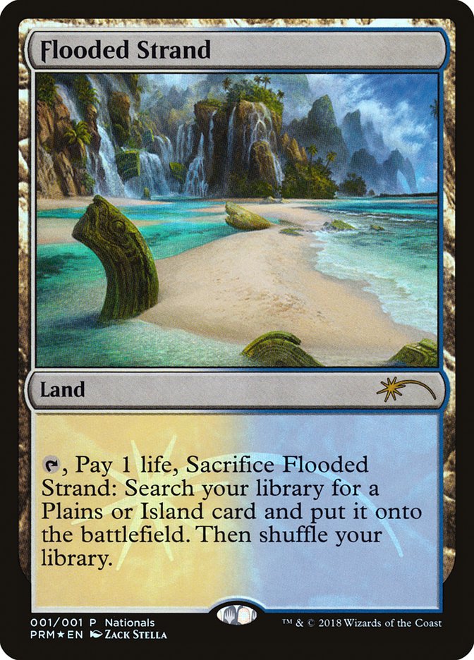 Flooded Strand (Nationals) [Nationals Promos] | Gate City Games LLC