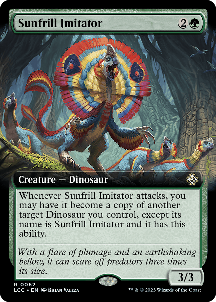 Sunfrill Imitator (Extended Art) [The Lost Caverns of Ixalan Commander] | Gate City Games LLC