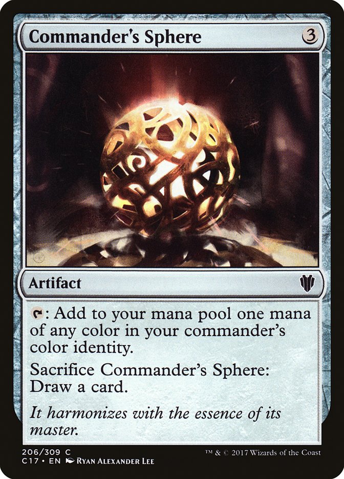 Commander's Sphere [Commander 2017] | Gate City Games LLC