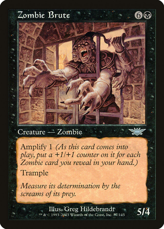 Zombie Brute [Legions] | Gate City Games LLC