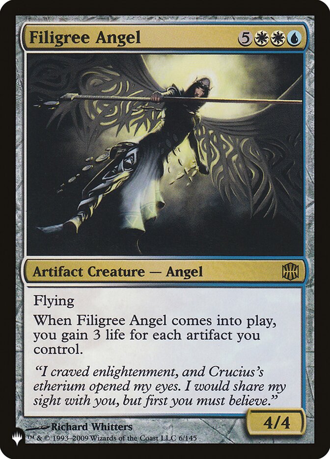 Filigree Angel [The List] | Gate City Games LLC