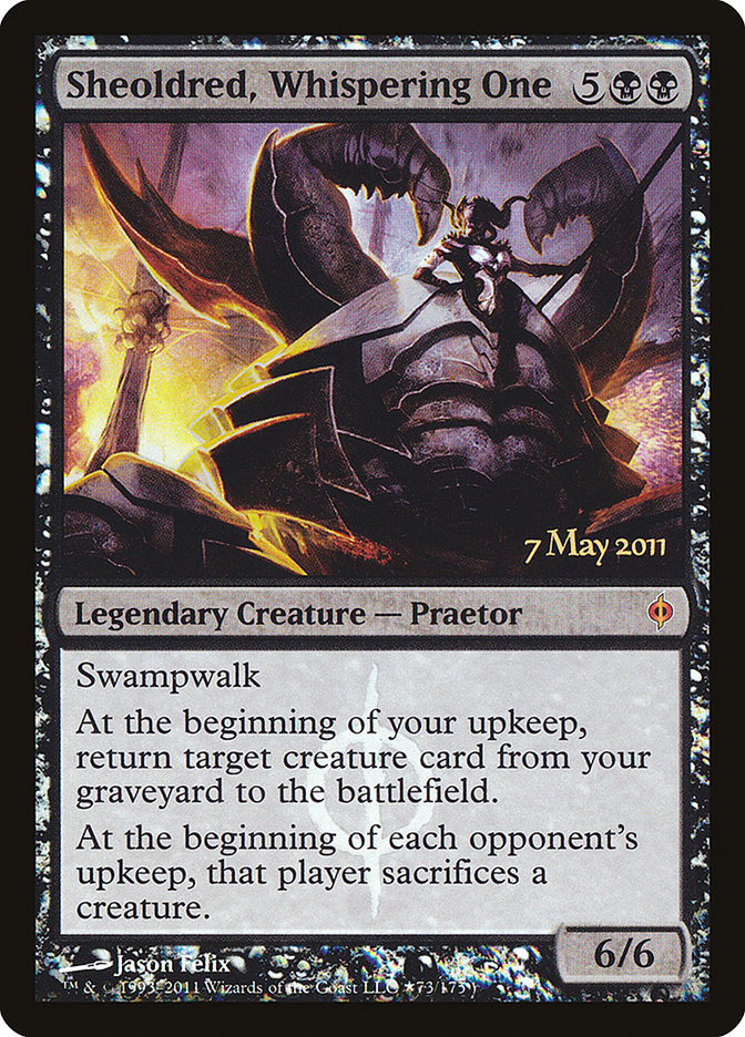 Sheoldred, Whispering One [New Phyrexia Prerelease Promos] | Gate City Games LLC